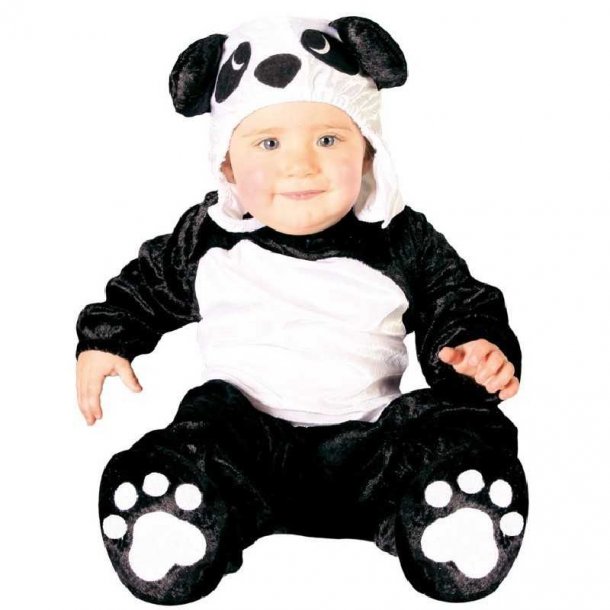 Panda kostume til de mindste
