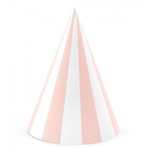 Partyhatte STRIBER lyserd