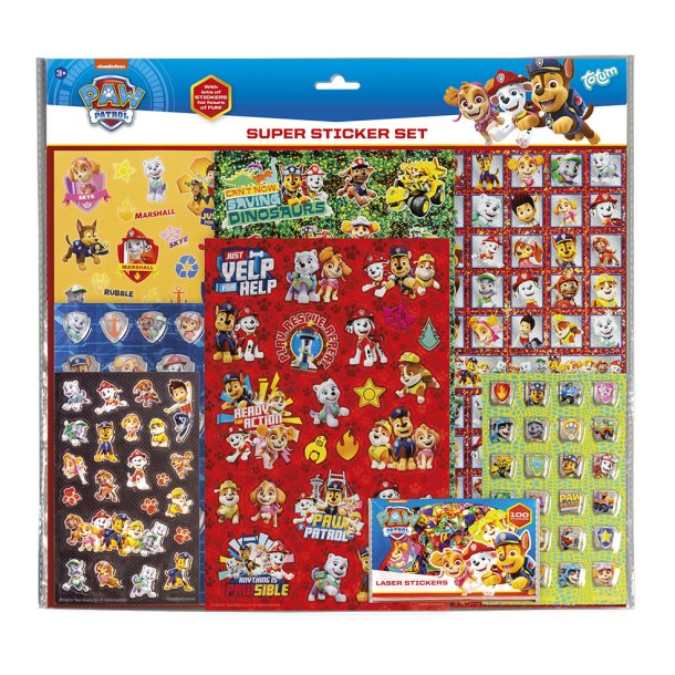 Paw Patrol klisterm�rke-lege s�t