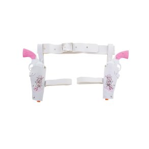 Dobbelt hylster med Pink Pistoler