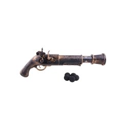 Pirat pistol skyder med kugler - Big Berta