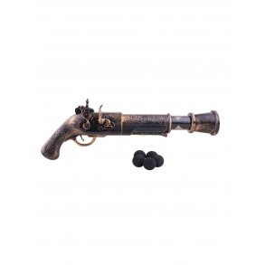 Pirat pistol skyder med kugler - Big Berta