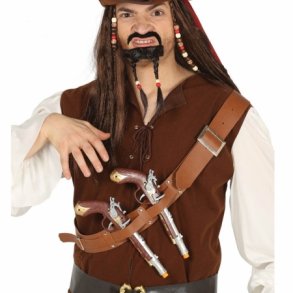 Pirat blte med 2 pistoler