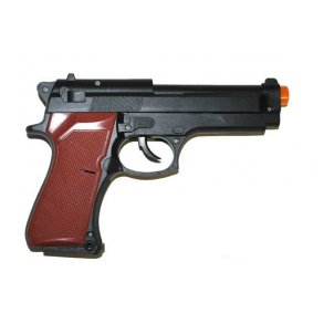 Politi pistol med lyd og lys effekt