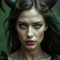 Linser i blgrn-sort 1d - Poison Witch