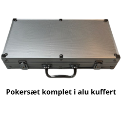 Pokerspil - komplet st