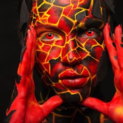 Linser i rd 1d - devil eyes 