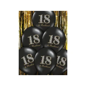 18 och brilliant ballongset