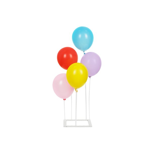 Ballonstander på firkantet fod
