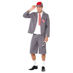 Skole dreng kostume - Preppy