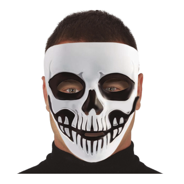 Plast skelettmask