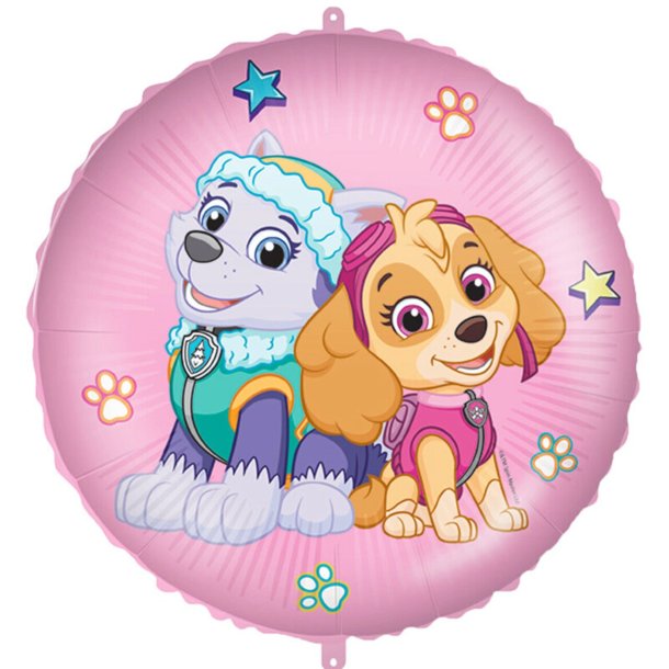 Paw Patrol folieballon st i lyserd