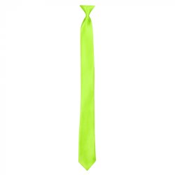 Slips i satin neon grn