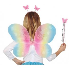 Sommerfugl st i regnbuefarve