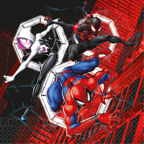 Spiderman servetter - world of web