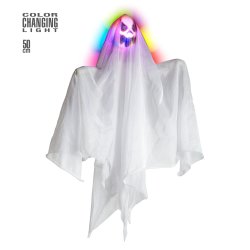 Spgelse med lys i multifarve