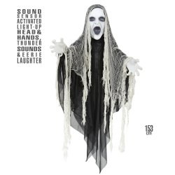 Spgelses figur med lys og lyd 