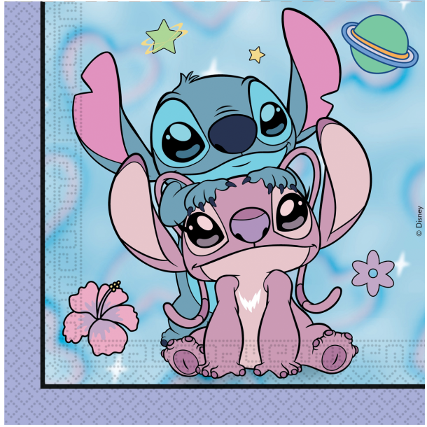 Stitch &amp; Angel Cute servietter