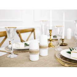 Hr dekorativt band med spets