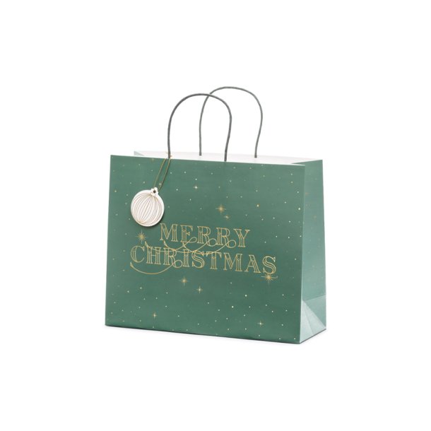 Gavepose Merry Christmas i grn