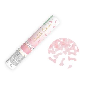 Konfettirr med penis konfetti i lyserd