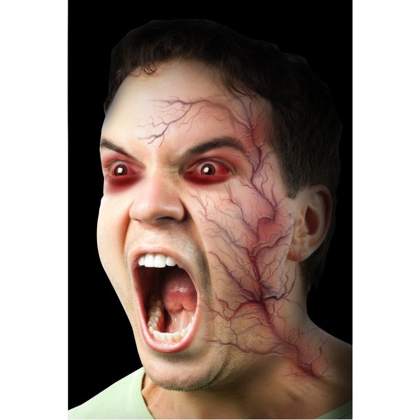 S�r och �rr tatuering - Blood vein