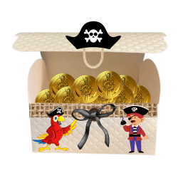 Presentfrpackning i prglad kartong