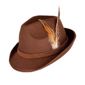 Oktoberfest hatt LUX brun