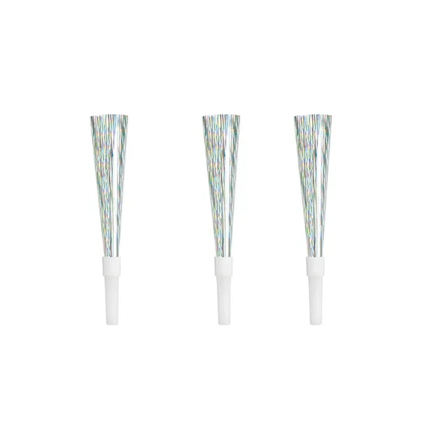 Tudehorn i slvmetallic pap