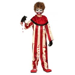 Uhyggelig klovn Dreng - Stribe 