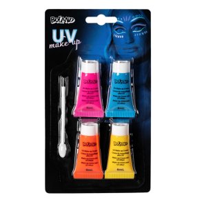 UV-neon make up st til ansigtet