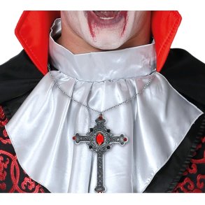 Vampyr halskde med gotisk kors