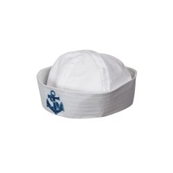 Matros Hat med Pailletanker