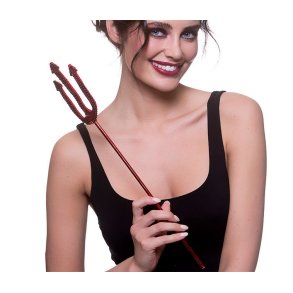 Trefork med palietter