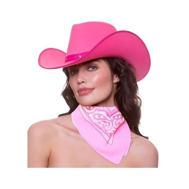 Cowboy bandana trklde i lyserd 