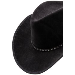 Luksus Texas Cowboyhat sort