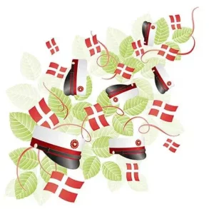 Studenter servietter Airlaid rd