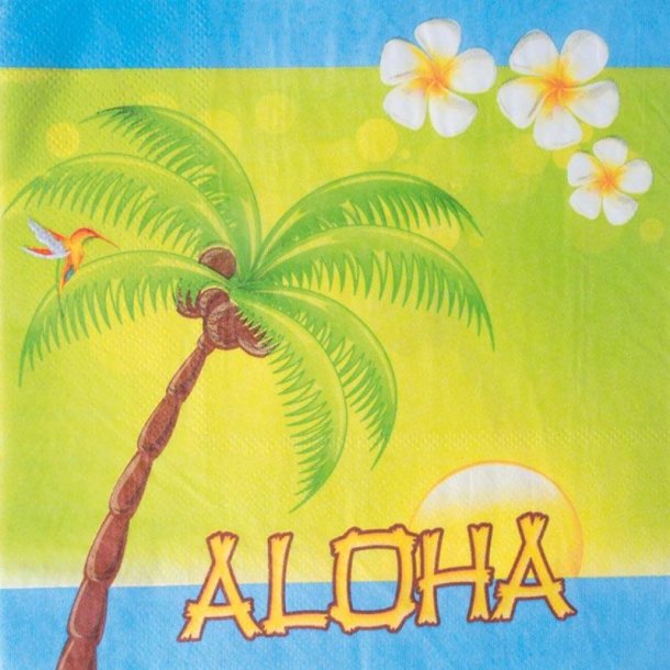 Hawaii Aloha BL Serviet, 20 stk