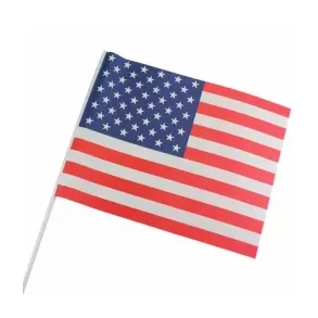 Papirflag USA p pind, A4 25 stk.