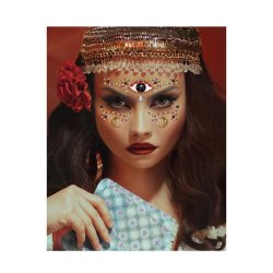 Ansiktssten med ga och mnar