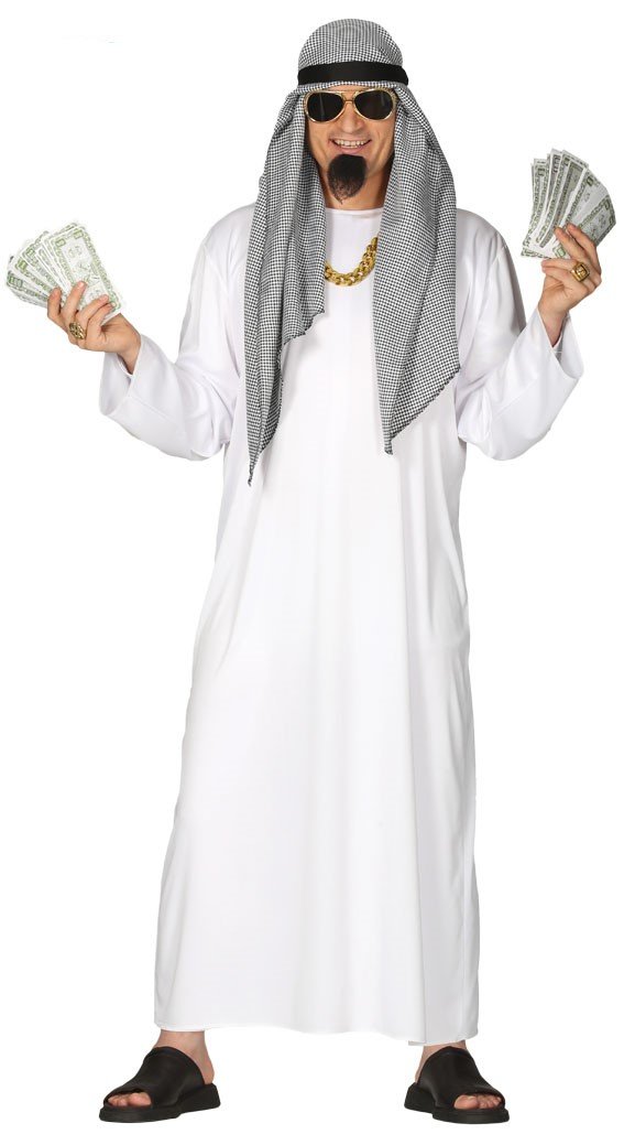 sheik kostume hvid | Køb bediun kostume som araber her