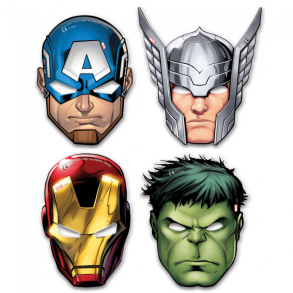 Avengers Kartonmasker