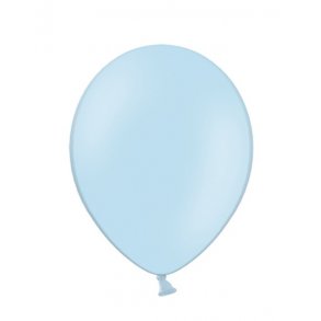 Ballon  27 cm, 10 stk. Lysebl