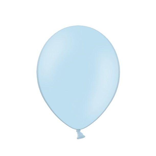 Ballon  27 cm, 10 stk. Lysebl