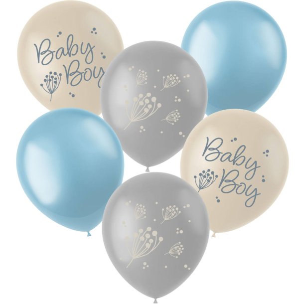 Baby Boy balloner - Blooming