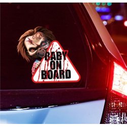 Baby on Board sticker - Halloween