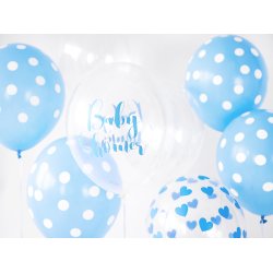 Babyshower Ballon transparent BL