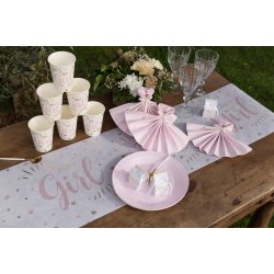 Baby shower papkopper - Girl