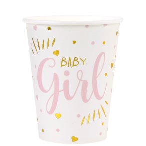 Baby shower pappersmuggar - Girl