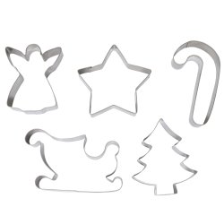 Bakformar 5 st fr julkakor